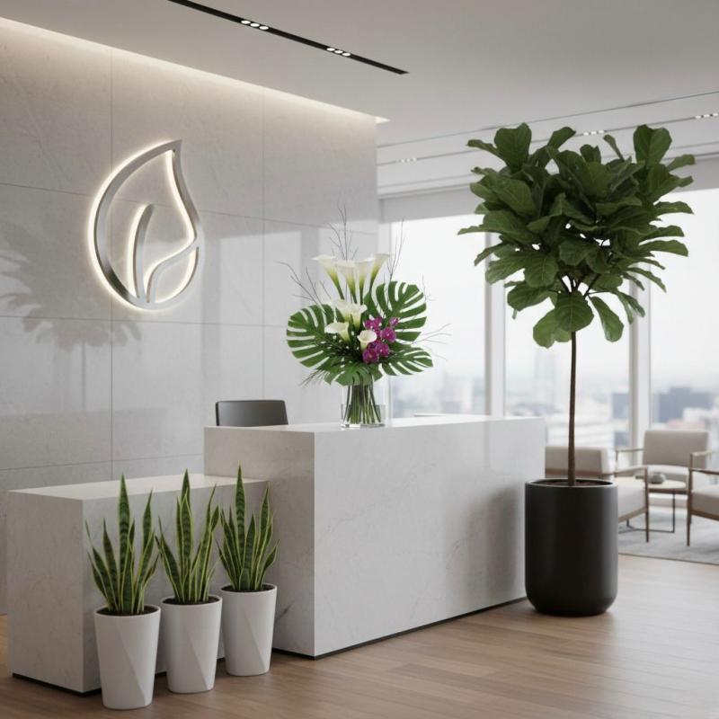 Корпоративное цветочное обслуживание