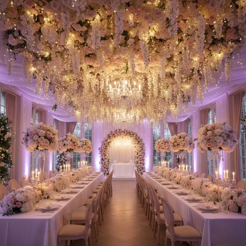 Флористическое оформление и декор Вашей свадьбы.