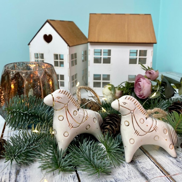 Фарфор лошадка (2)