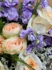 Букет Анжела с розами, маттиолой и эустомой (3)
