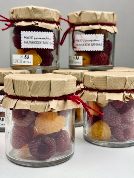 Мыльная история. Баночка с малиновым варением (2)