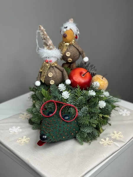 Букет Навогодняя вечеринка у Еджика