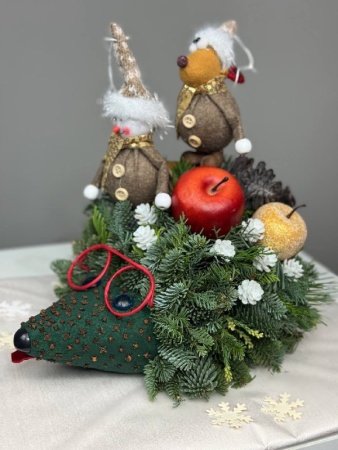 Букет Навогодняя вечеринка у Еджика (4)