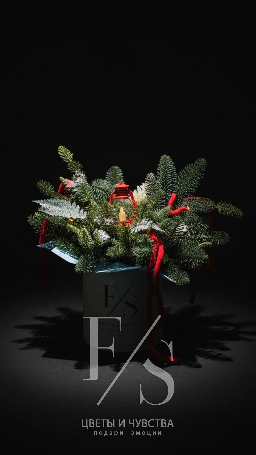 МАГИЯ ХВОИ и БАРХАТА. Как создать уютное новогоднее настроение с помощью веток и лент.